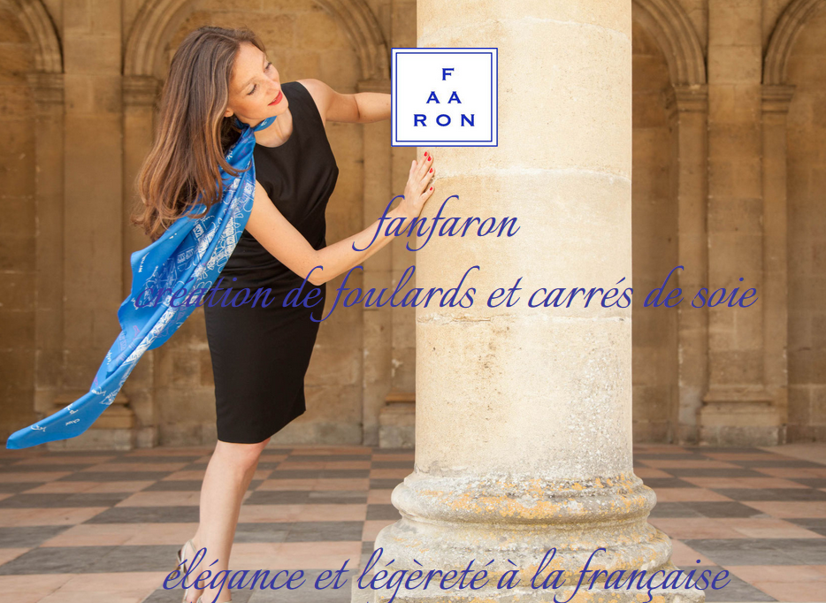 Carrés et Foulard en soie par Fanfaron Carrés et Foulard en soie par Fanfaron